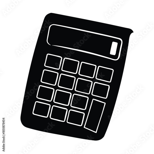 Calculator Icon Design Element For Business And Finance Concepts