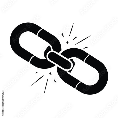 Broken Chain Link Icon