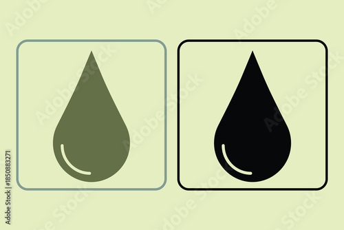 Blood Drop icon. Suitable for medical projects. Solid icon, perfect for UI, mobile apps, websites, presentations, and infographics. Fully editable and optimized for digital and print use