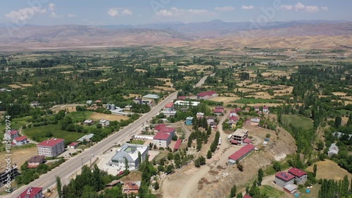 Wallpaper Mural Aerial View Of Fertile Farmland And Patchwork Fields In Akincilar District Sivas Turkey Torontodigital.ca
