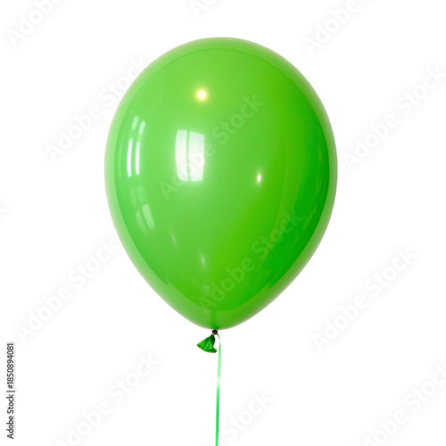 green balloon isolated