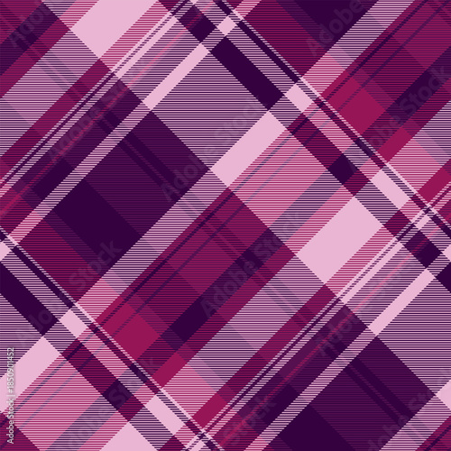 Floor plaid check fabric, sheet seamless textile tartan. Silky vector texture pattern background in dark and light colors.