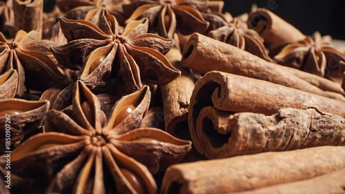 Wallpaper Mural anise and cinnamon Torontodigital.ca