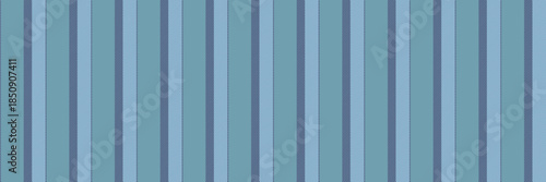 Bolk vector background fabric, purchase lines stripe pattern. Sear textile seamless vertical texture in cyan and light colors.