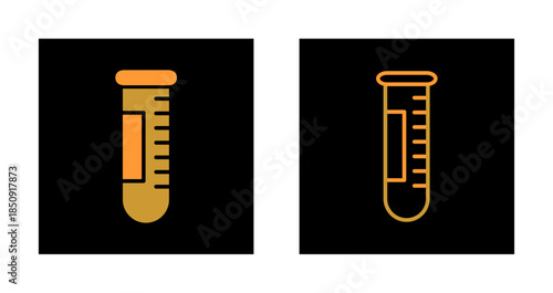 Test Tube Icon Design