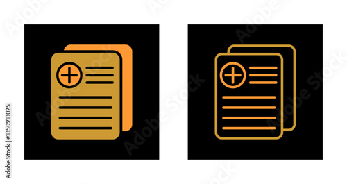 Medical Insurance Icon Design