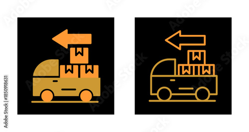 Order Return Icon Design