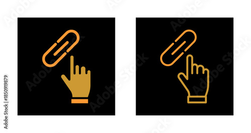 Link Click Icon Design