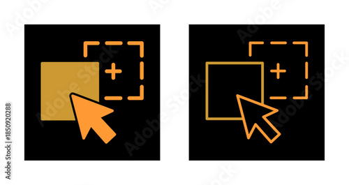 Drag and Drop Icon Design