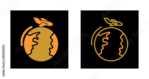 Holiday Travel Icon Design