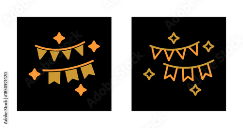Festive Decor Icon Design