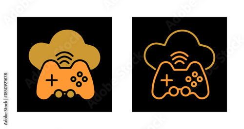 Game Streaming Icon Design