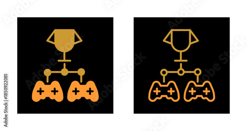 Gaming Tournaments Icon Design