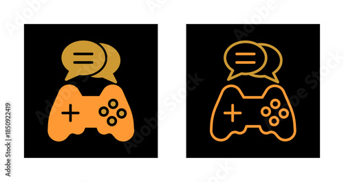 Gaming Chat Icon Design