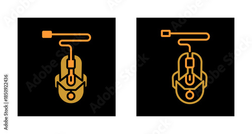 Gaming Mouse Icon Design