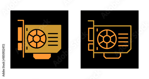 Graphics Card Icon Design