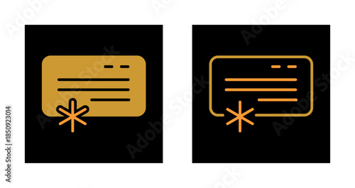 Air Conditioning Icon Design