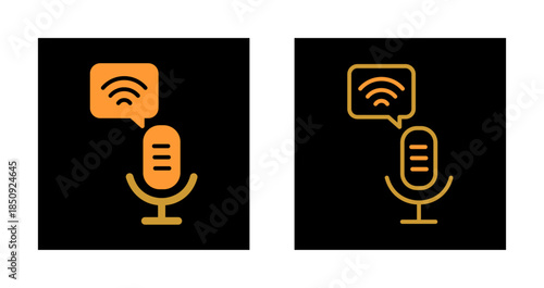 Podcast RSS Icon Design