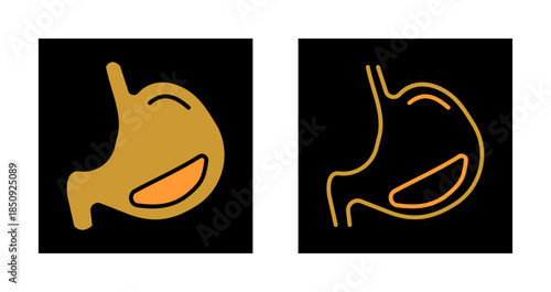 Stomach Icon Design