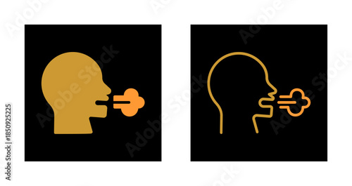 Bad Breath Icon Design