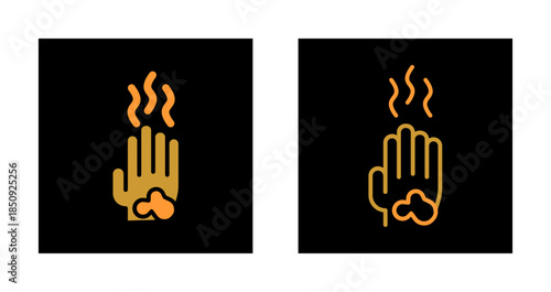 Smelly Hands Icon Design