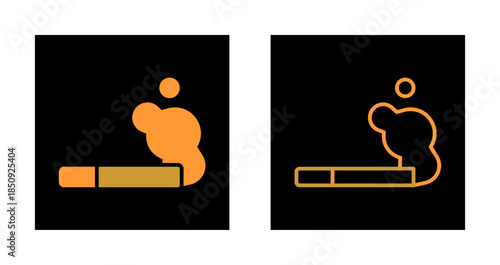 Cigarette Icon Design