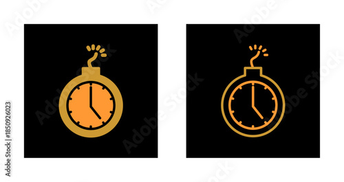 Deadline Icon Design