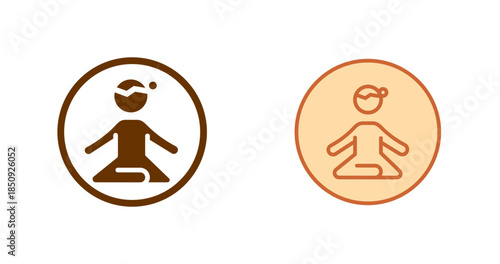 Meditation Vector Icon