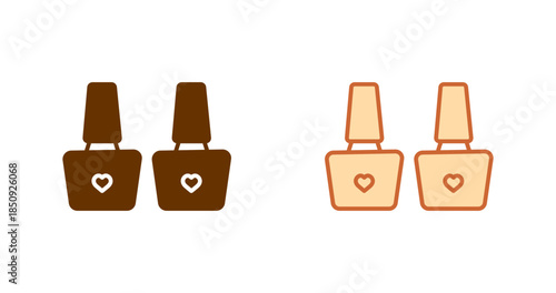 Nail Polish Vector Icon
