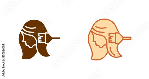 Hair Color Vector Icon