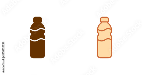 Water Bottle Vector Icon
