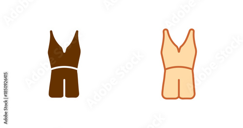 Workout Clothes Vector Icon