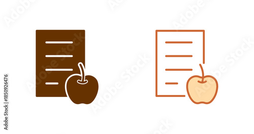 Healthy Diet Vector Icon