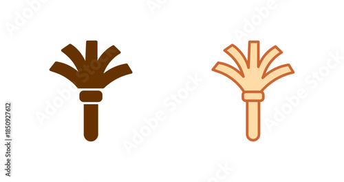 Feather Duster Vector Icon