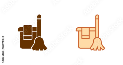 Cleaning Supplies Vector Icon