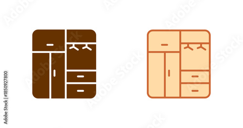 Closet Organization Vector Icon