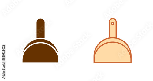 Dustpan Vector Icon