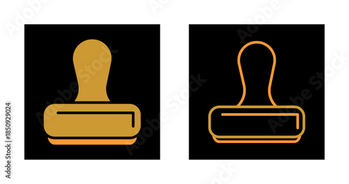 Stamp Icon Design