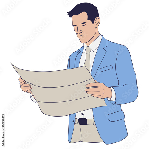 Architect People Illustration 