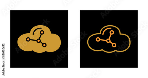 Cloud Computing Icon Design