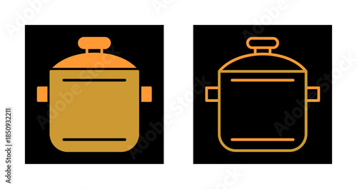Cooker Icon Design