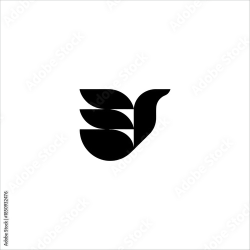 A simple vector file placeholder text on a minimalist white background