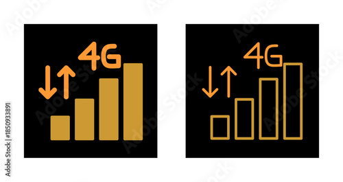 4G Icon Design