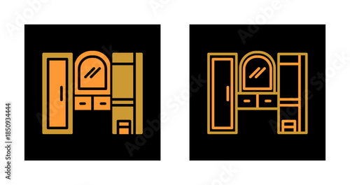 Wardrobe Icon Design