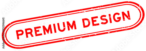 Grunge red premium design word rubber seal stamp on white background