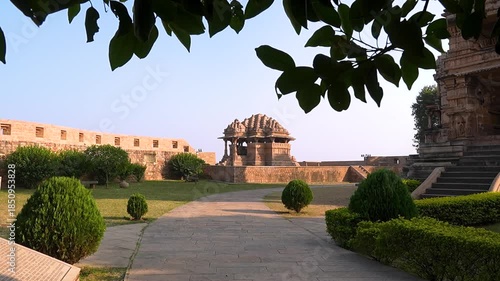 Sasbahu Temple, Gwalior Sahastra Baahu Temple, Madhya Pradesh INDIA.Sasbahu Temple, Sahastrabahu Hindu Temple Architecture at Gwalior Fort, Madhya Pradesh,India Intricately Carved Sasbahu Temple at Gw
