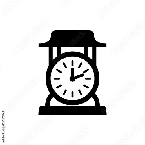 和時計をイメージした文化財アイコン