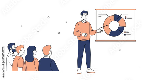 business presentation or training session focused on data analysis and visualization techniques in