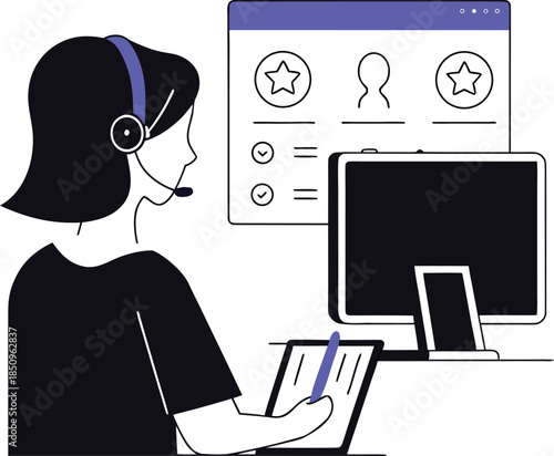 Empty vector file display