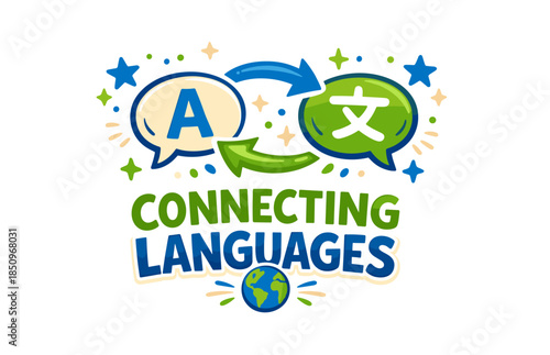 Connecting languages: global communication with interactive speech bubbles